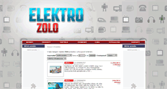 Desktop Screenshot of elektrozolo.sk